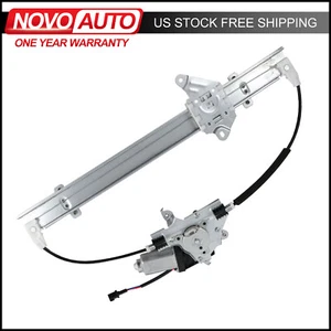 1x Regulador de ventana eléctrica del conductor delantero con motor para 05-10 Nissan Frontier Xterra - Imagen 1 de 9