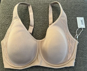 Reggiseno sportivo Body Up Nudo distanziatore a impatto medio supporto sottofilo, US 34DDD, UK 34E - Foto 1 di 4
