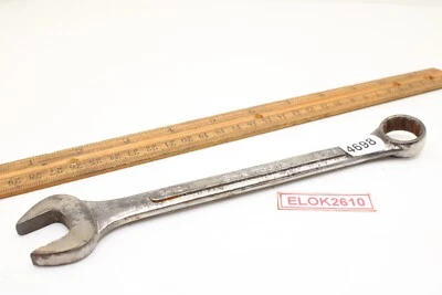 S-K Tools C-22  11/16" 12 Point 8.5" Long SAE Chrome Combination Wrench USA - Image 1 of 4