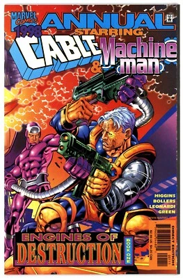 Cable Annual 1998 NM 9.4 1998 Rick Leonardi Cover - Image 1 of 2