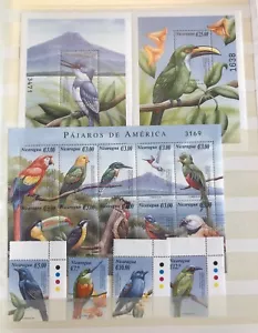 Nicaragua - Birds / Nature / Fauna - Timbres  stamps MNH** - Alb - Picture 1 of 1
