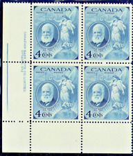CANADA SC#274 ALEXANDER GRAHAM BELL 1947 4¢ DEEP BLUE MNH PL#2 LL FINE 74 (CS04)