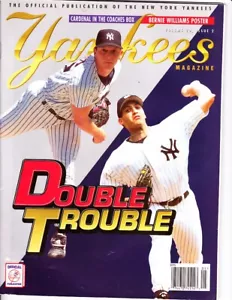1999 New York Yankees Magazine D.Cone, A.Petitte cover Double Trouble - Picture 1 of 1