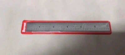 NEW Starrett C607R-6 Spring-Tempered Steel Rule with Inch Graduations - Image 1 of 2