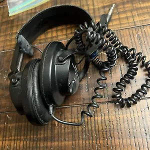 Vintage SONY DR-S4 Over the Ear Dynamic Stereo Headphones w/Volume Control DR-S4 - Picture 1 of 6