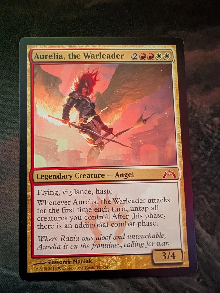 Aurelia, the Warleader Gatecrash Light Played Non Foil - Image 1 of 2