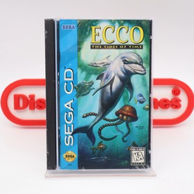 Sega CD Game ECCO THE DOLPHIN 2 II: THE TIDES OF TIME - NEW & Factory Sealed!