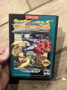 Street Fighter II: Special Champion Edition (Sega Genesis, 1993) NO MANUAL - Picture 1 of 8