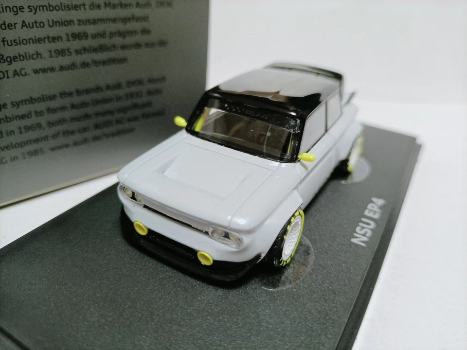 Концепт-кар Autocult 1:43 Audi NSU EP4 2023 Alliance чисто электрический модель - Изображение 1 из 4