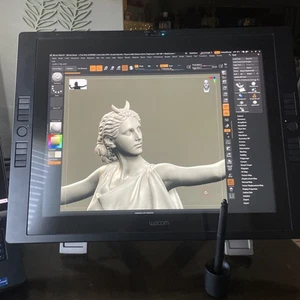 Wacom Cintiq 21UX 21" LCD Touchscreen Grafik Interaktives Tablet mit Netzteil & Stift - Bild 1 von 4