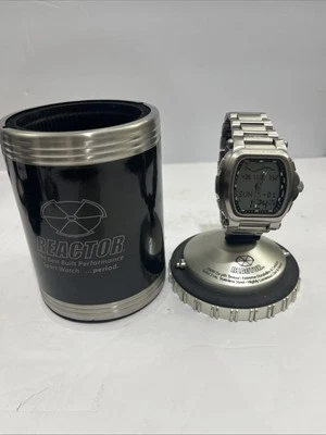 Reactor Graviton 89001 World Tide Men’s Watch 200M Diver W/ Box, New Battery! - Image 1 of 4
