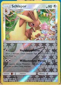 POKEMON - Ultra Prisma - Schlapor - 107/156 - REVERSE HOLO - italiano - Foto 1 di 1