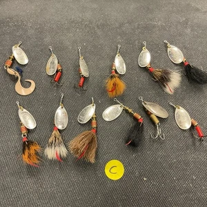 12pc Vintage Mepps Size 2 Aglia/Comet Spinner Lot (1 Price 1 Lot) - Picture 1 of 5