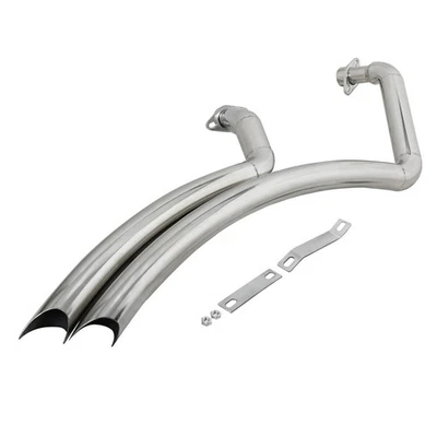 For Honda Shadow Aero750 VT750 2004-2024 Full Exhaust System  Muffler Chrome - Image 1 of 4
