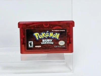 Pokemon: Ruby Version (Nintendo Game Boy Advance, GBA) Authentic SAVES! - Image 1 of 4