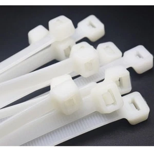 Extra long zip ties 48 inch white Large cable ties heavy duty outdoor use 250... - Picture 1 of 6