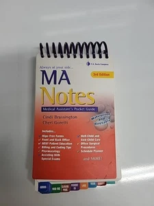MA Notes - Medical Assistant's Pocket Guide, Cindi Brassington & Cheri Goretti - Picture 1 of 4