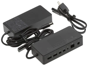 Microsoft Surface Pro Dock 1661 3 4 5 6 7 X Book Go Docking Adapter Power Supply - Picture 1 of 7