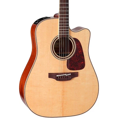 Guitarra Eléctrica Acústica Natural Takamine P4DC Pro Series Dreadnought Cutaway Foto 1 de 4
