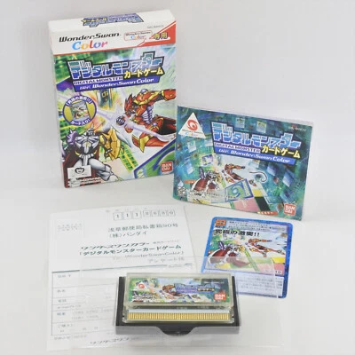 DIGITAL MONSTER CARD GAME with Card WonderSwan Color 2270 ws - Image 1 of 4