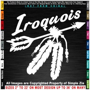 Native American Arrow Iroquois sticker decal - Picture 1 of 12