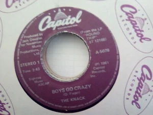 the knack boys go crazy - Picture 1 of 1
