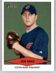 2007 Heritage Bowman Prospects Roger Ness Rookie RC Insert MLB PWE Indians #41 - Picture 1 of 2