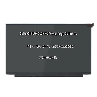 15.6" FHD IPS LED LCD Display Screen For HP OMEN Laptop 15t-en000 15z-en000 - Image 1 of 4
