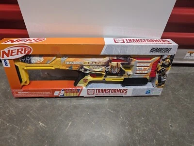 Nerf Transformers Bumblebee Dart Blaster con 8 Dardos Blandos Foto 1 de 2