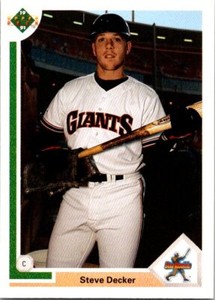 1991 Upper Deck #25 Steve Decker