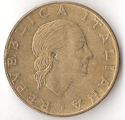1980 Italy L200 Coin Lire Lira - Image 1 of 2