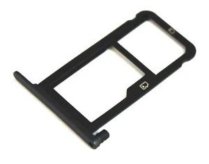 OEM CRICKET ZTE BLADE X Z965 REPLACEMENT BLACK MICRO SD SIM CARD HODLER TRAY - Picture 1 of 2