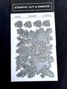 Stampin' Up! CHRISTMAS PINECONE (8) Holiday Dies - Brand New - Picture 1 of 2