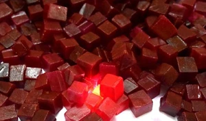 US Seller 500 Ct Natural Cube Shape African Red Ruby Gemstone Rough Lot AD545 - Picture 1 of 9
