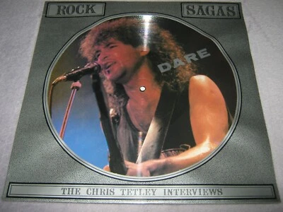 DARE Chris Tetley Interview ORIGINAL SEALED NEW Vinyl PICTURE DISC LP Thin Lizzy - Image 1 of 4