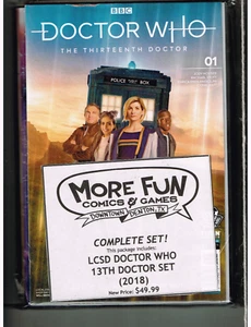 LCSD Doctor Who 13th Doctor Set (2018) Set of Issue #1 Covers - Picture 1 of 2