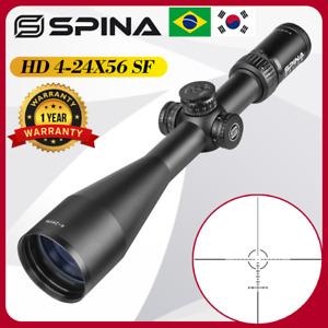 SPINA 4-24X56 SFP portée tactique verrouillage réticulaire point central viseurs de réinitialisation adaptés 308,556