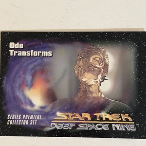 Star Trek Deep Space Nine Trading Card #5 Odo Transforms