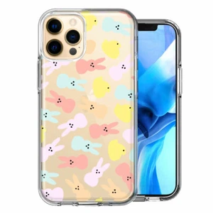 For Apple iPhone 12 Pro Max Easter Polkadots Bunny Candies Case - Picture 1 of 1