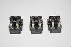 Lot Of 3 Square D 8501C016v04 Power Relay Type C, 2 Hp, 30A Resistive At 300 Vac
