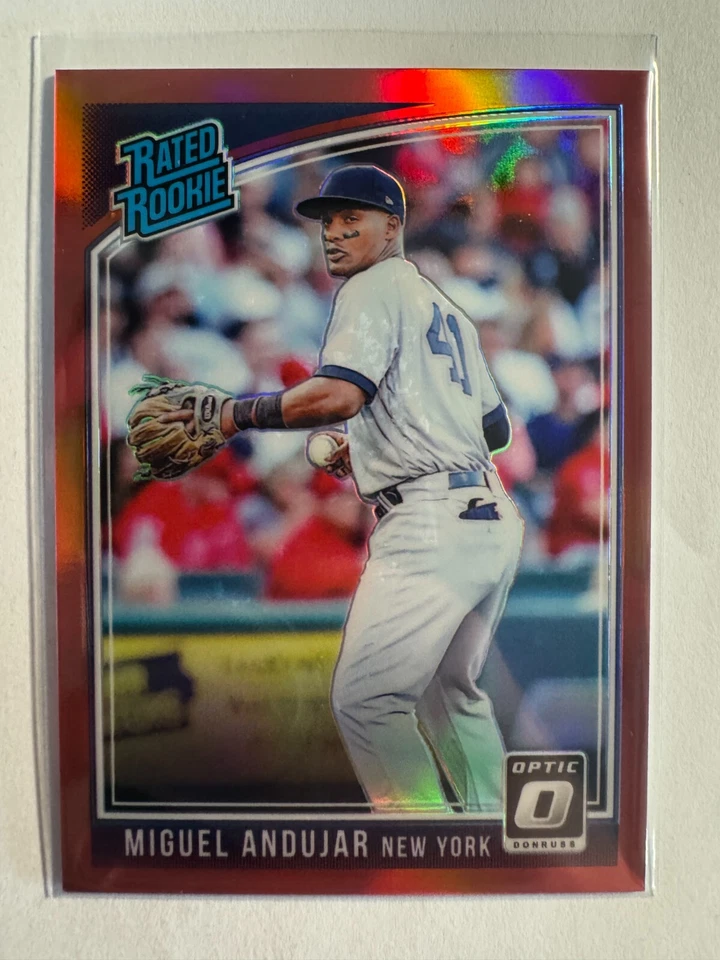 K262,914 - 2018 Donruss Optic Red #31 Miguel Andujar RR #/99 - Image 1 of 1