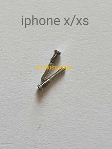 SET 2 SCHRAUBEN FÜR IPHONE X XS XR XS Max 11 11 PRO MAX PAAR FÜR DISPLAYBEFESTIGUNG - Bild 1 von 2