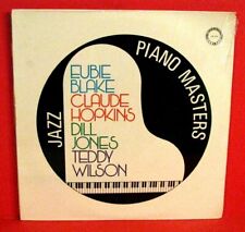 TEDDY WILSON/EUBIE BLAKE, HOPKINS/JONES~JAZZ PIANO MASTERS Sealed LP Chiaroscuro