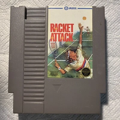 Racket Attack (Nintendo Entertainment System NES, 1988) Video Game Cartridge - Image 1 of 4