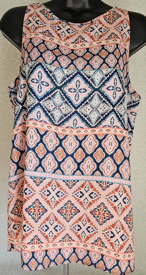 Adrienne Vittadini 女式衬衫上衣衬衫 S 码小号多色 — 第 1/4 张图片