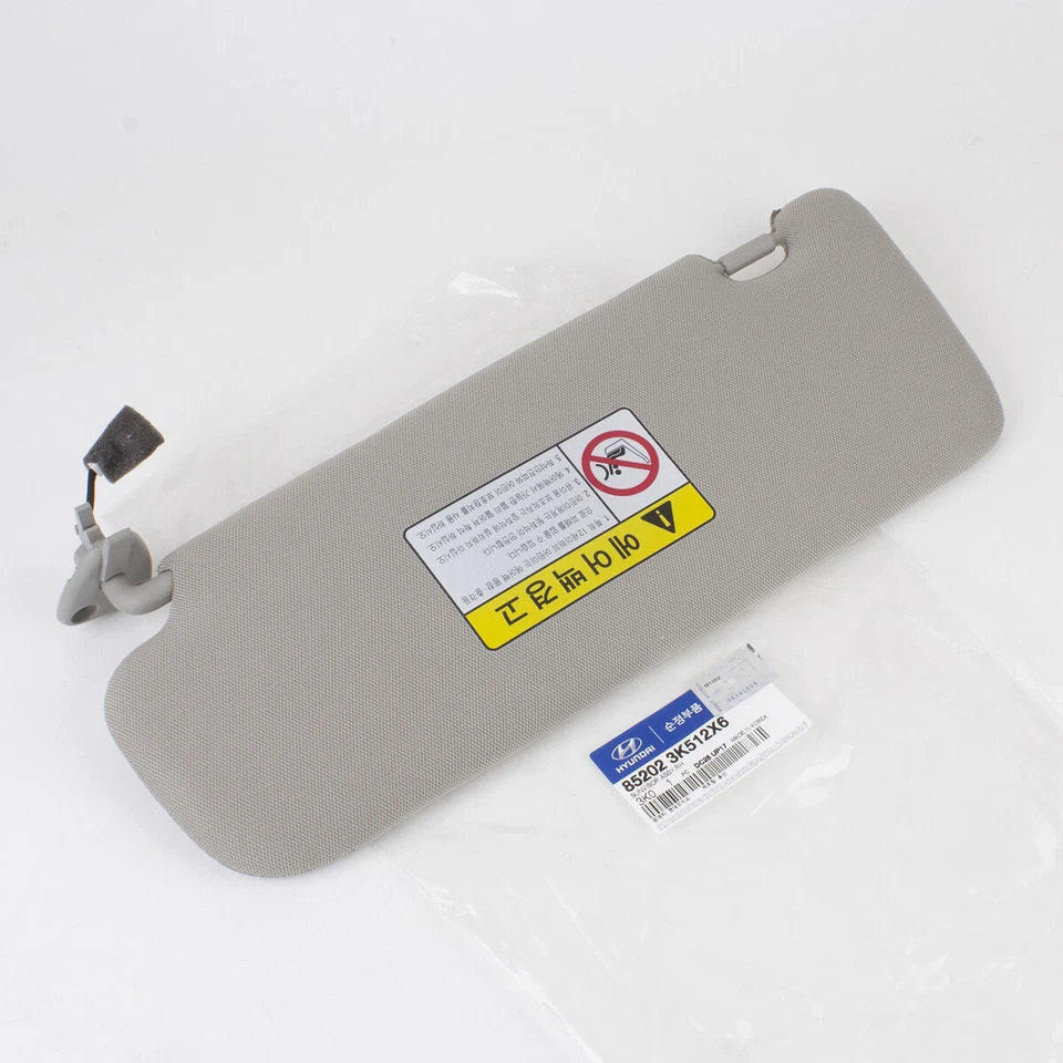 New Hyundai Sun Visor Passenger Side Grey 2008-10 Sonata 85202-3K512X6 - Image 1 of 1