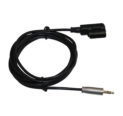 AUX Cable For 2010-UP Audi AMI 3.5mm Mp3 Cable 4F0 051 510 C 2M Metal Plug - Image 1 of 2