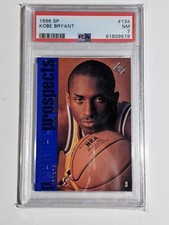 1996 Upper Deck SP Kobe Bryant Rookie RC #134 PSA 7 NM HOF Los Angeles Lakers