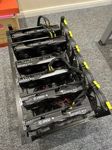 Crypto Mining Rig - 360mhs. - Picture 1 of 3