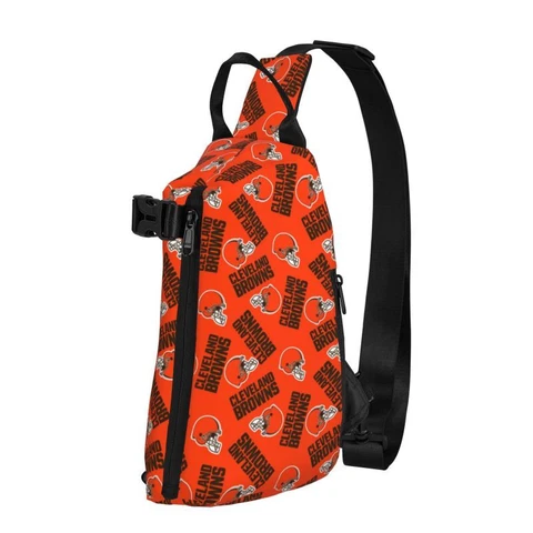 Cleveland Browns Adult Sling Bag Chest Cross Body Sports Shoulder Backpack Cover